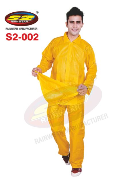 bombay Safety Raincoats Yellow Paint Shirt