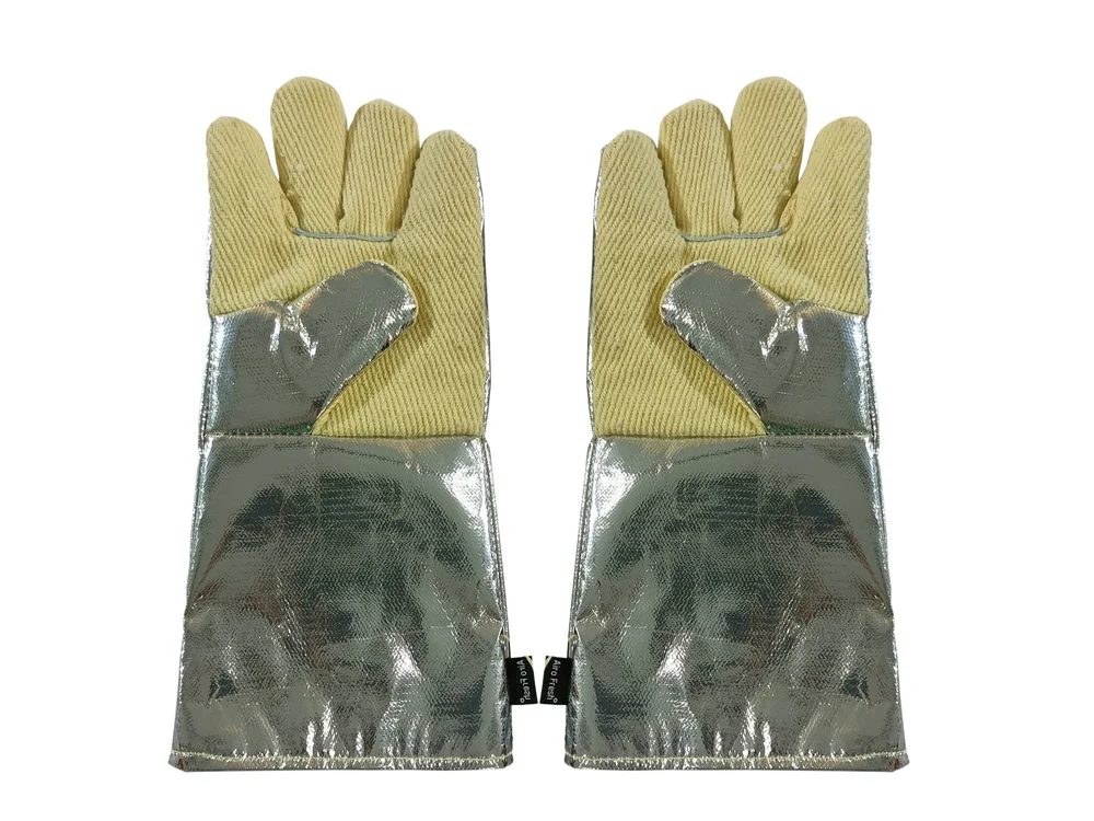 BOMBAY SAFETY Aluminised Para Aramid Gloves